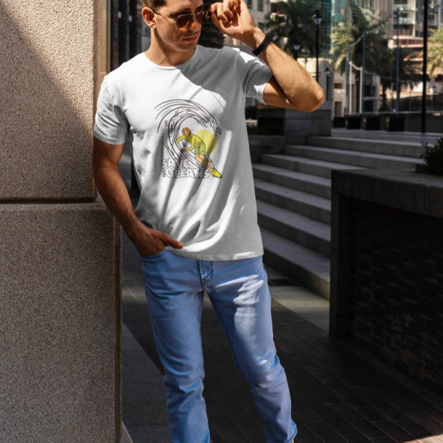 Surfing Pollution Awareness T-Shirt (Creator Uploaded)