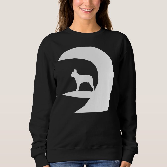 Surfing Pug Sweatshirt (Front)