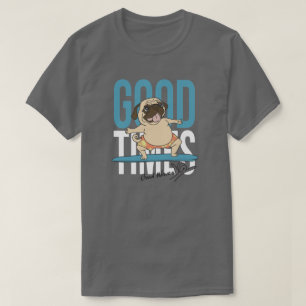 Surfing Pug T-Shirt