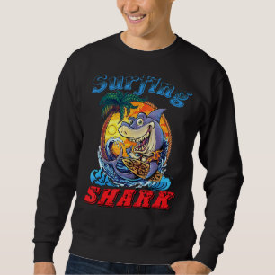 Surfing Shark Sweatshirt