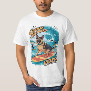 Surfing Shepherd: A Tropical Adventure T-Shirt