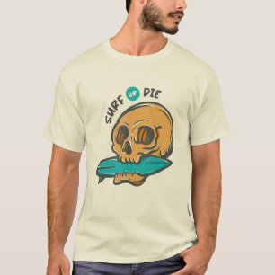 Surfing Skull T-Shirt