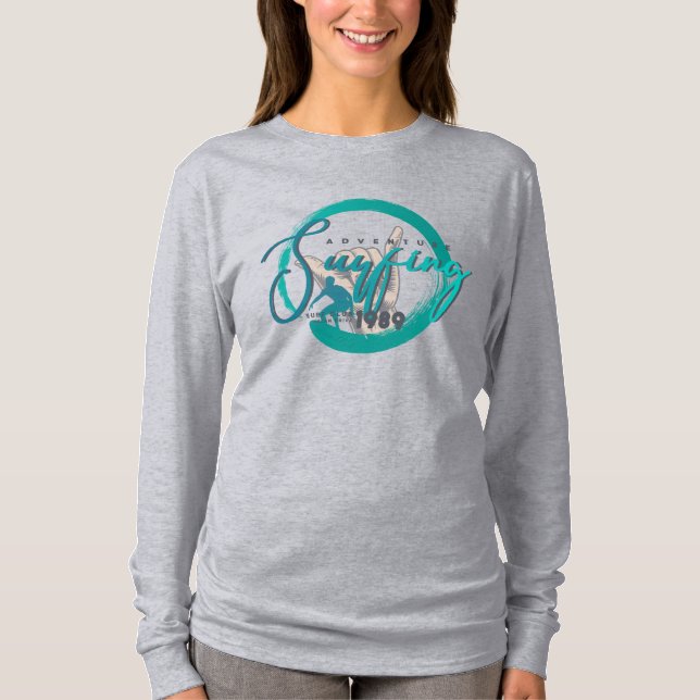 Surfing Sport | Women's Long Sleeve T-Shirt (Front)