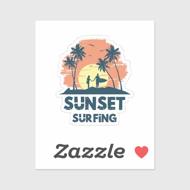 Surfing -Sunset Surfing  (Sheet)