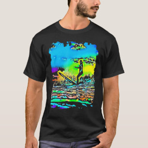 Surfing Surf Surfer Pop Art T-Shirt