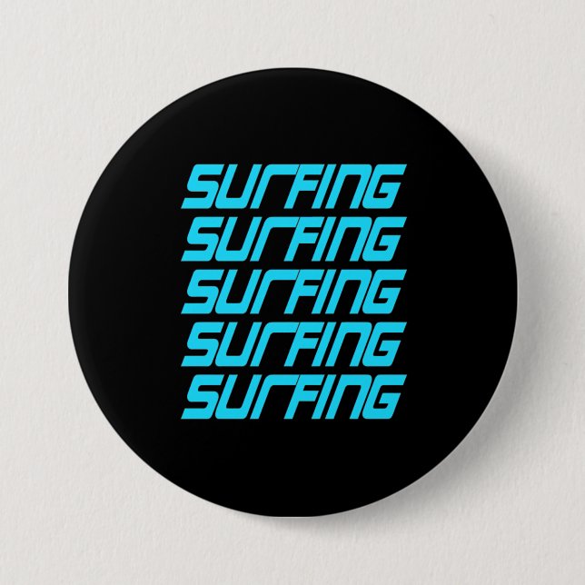 Surfing Surfing 7.5 Cm Round Badge (Front)