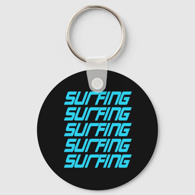 Surfing Surfing Key Ring (Front)