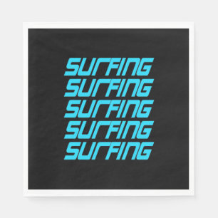 Surfing Surfing Napkin