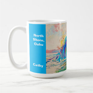 Surfing the Barrel Coffee Mug