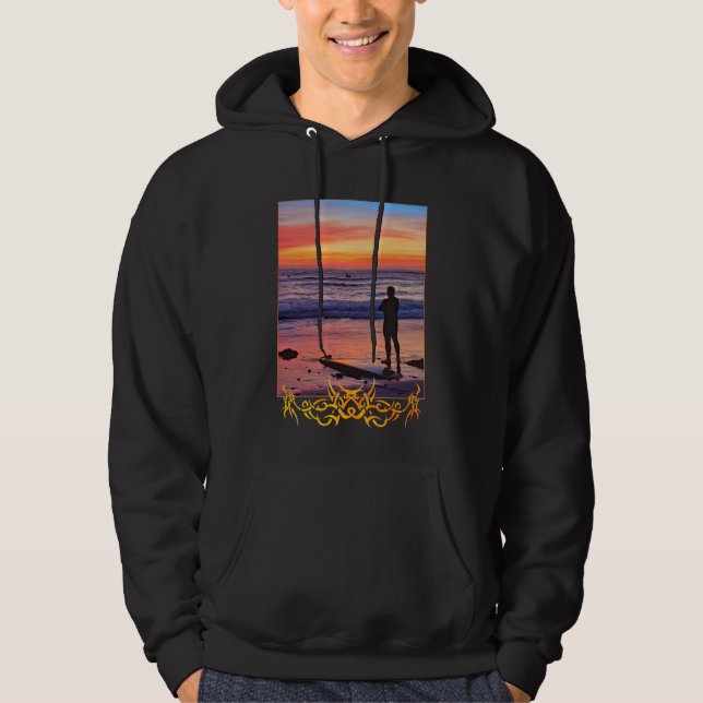 SURFING THE SEVENTH WAVE HOODIE (Front)