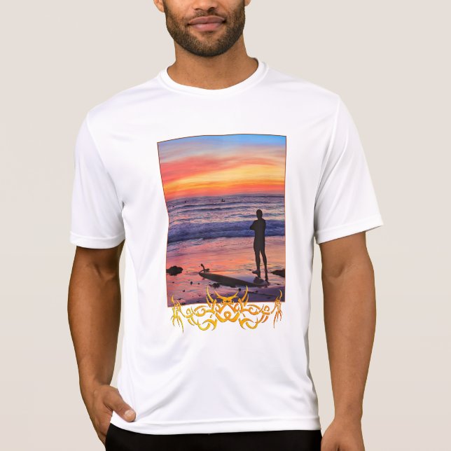 SURFING THE SEVENTH WAVE T-Shirt (Front)