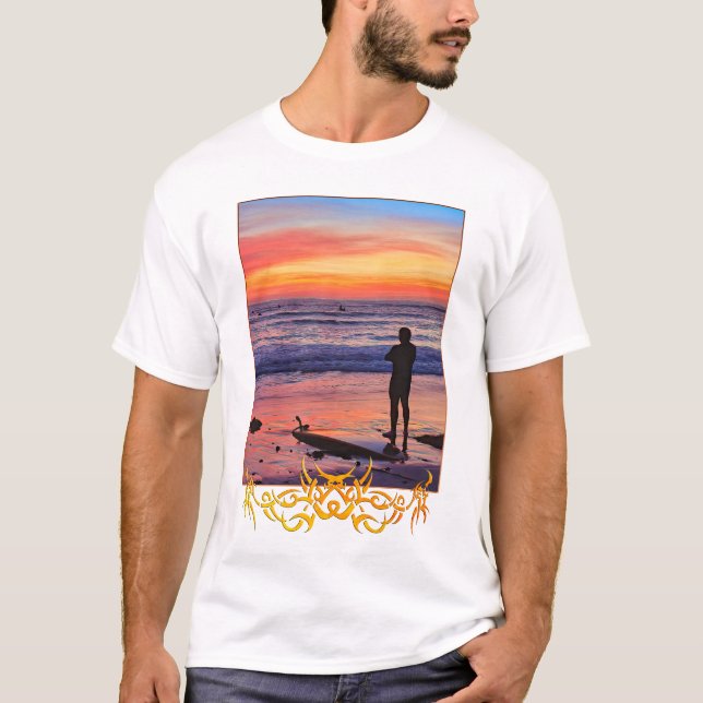 SURFING THE SEVENTH WAVE T-Shirt (Front)