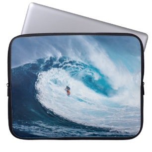 Surfing the Tubes Laptop Sleeve
