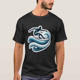 Surfing the waves T-shirt
