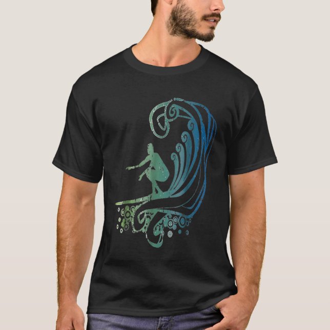 Surfing The Waves T-Shirt (Front)