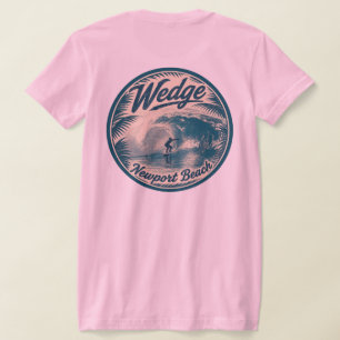 Surfing the Wedge, Newport Beach T-Shirt