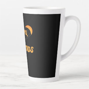Surfing The Winds Latte Mug
