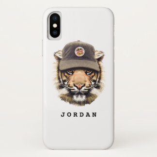 Surfing Tiger | Add Your Name Case-Mate iPhone Case
