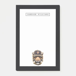 Surfing Tiger Add Your Name Post-it Notes