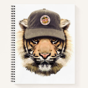 Surfing Tiger Notebook