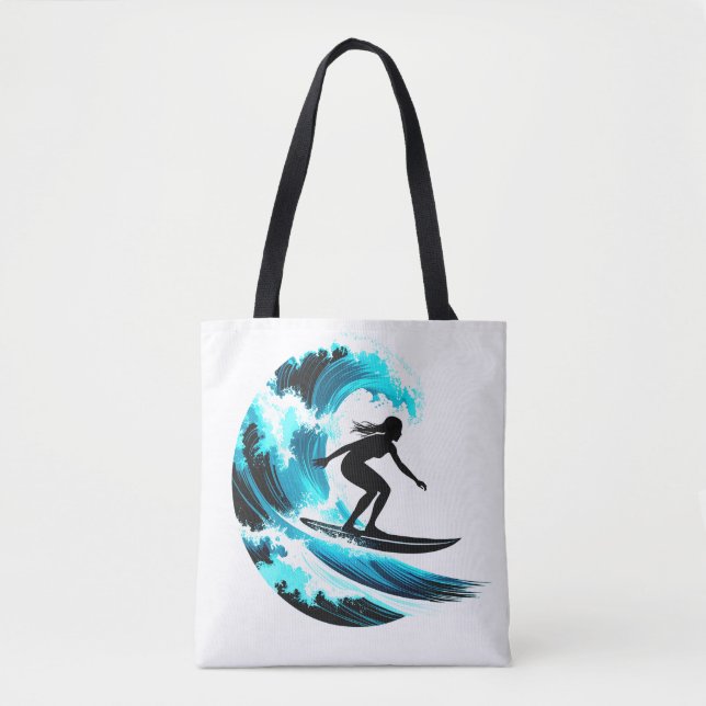 surfing tote bag (Front)