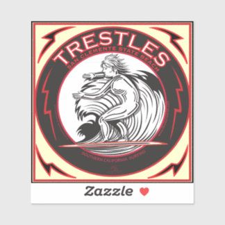 SURFING TRESTLES SAN ONOFRE BEACH CALIFORNIA