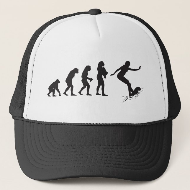 Surfing Trucker Hat (Front)