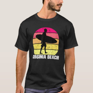 Surfing Virginia Beach Surfer Surf T-Shirt