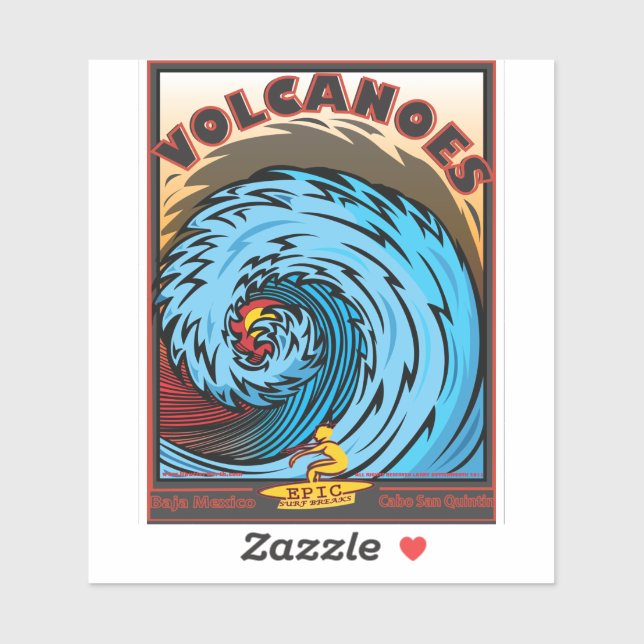 SURFING VOLCANOES BAJA MEXICO (Sheet)