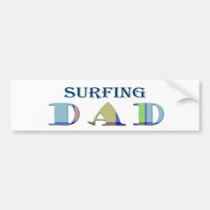 SurfingDad Bumper Sticker
