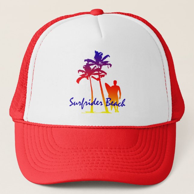 Surfrider Beach Two-Tone Trucker Hat (Front)