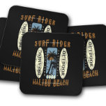 Surfrider Malibu Beach | Surfboard Coaster Set<br><div class="desc">Surfrider Malibu Beach | Surfboard Coaster Set - Bring some personality to a party or your bar with our Summer Coaster Collection.</div>
