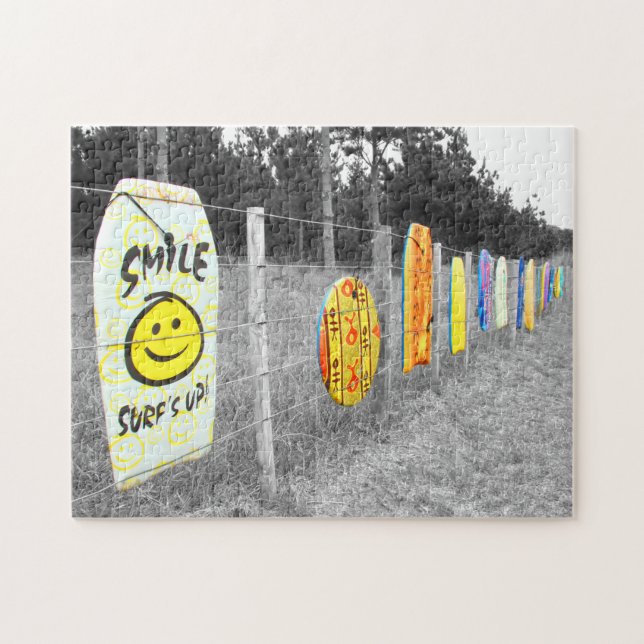 SURF'S UP! 11x14 INCH Jigsaw Puzzle (Horizontal)