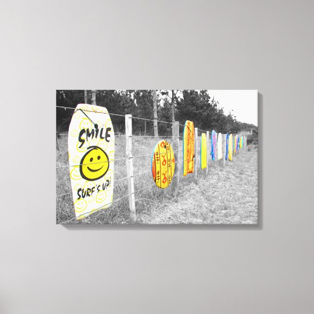 SURF'S UP! 16x24 Canvas Print (Front)