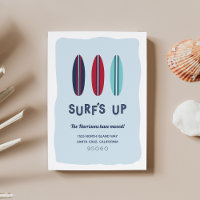 Surf's Up Beach Moving Announcement