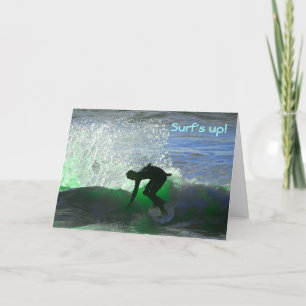 Surf's Up! Birthday Card
