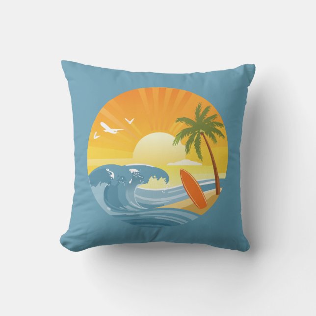 Surf's Up! Cushion (Front)