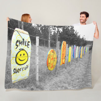 SURF'S UP! FLEECE BLANKET