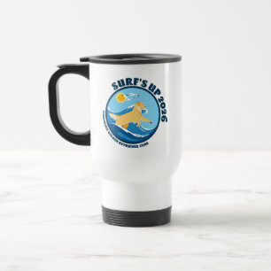 Surfs Up Golden Mug