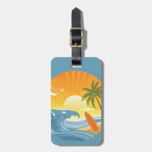Surf's Up! Luggage Tag