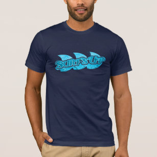 Surf's Up men's blue sea and navy  t-shirt