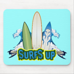 SURFS UP MOUSE PAD
