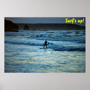 Surf's up poster
