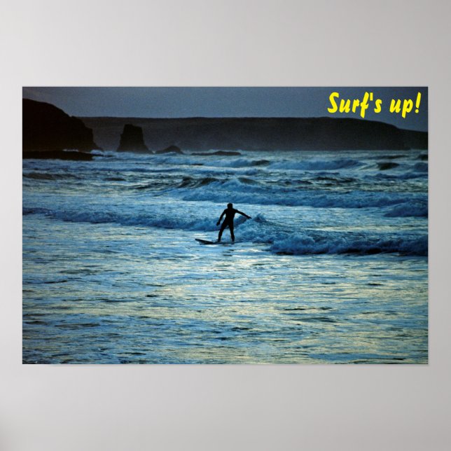 Surf's up poster (Front)