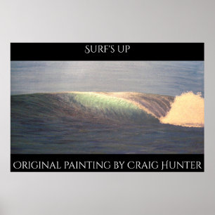 Surf's up poster