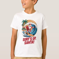 Surf's up Santa Christmas