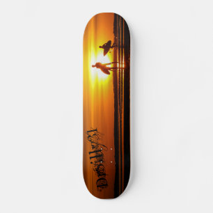 Surfs up skateboard