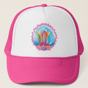 Surf's Up - Surfer Girl Trucker Hat