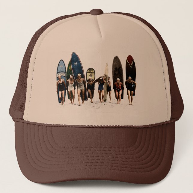 Surf's Up vintage trucker hat (Front)