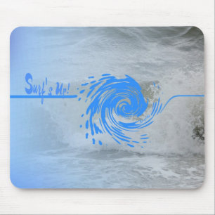 Surf's Up Wave mousepad